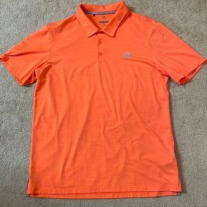 Adidas Performance Mens Golf Polo (Orange)